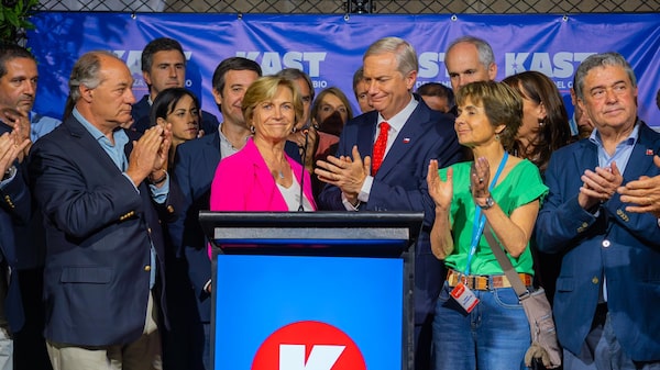 Kaiser y Matthei apoyan a Kast para la segunda vuelta en Chile; Parisi es neutral Kaiser y Matthei apoyan a Kast para la segunda vuelta en Chile; Parisi es neutral