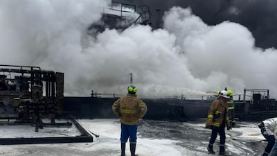 Las razones del incendio en la Refinería de Esmeraldas en Ecuador Las razones del incendio en la Refinería de Esmeraldas en Ecuador