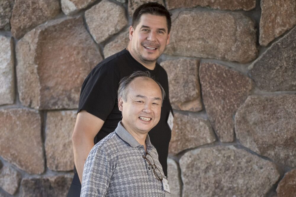 Masayoshi Son and Marcelo Claure in Sun Valley, Idaho, in 2018. Masayoshi Son and Marcelo Claure in Sun Valley, Idaho, in 2018.