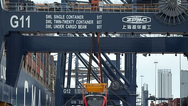 De China a Colombia: llegó el primer tren de seis vagones del Metro de Bogotá De China a Colombia: llegó el primer tren de seis vagones del Metro de Bogotá