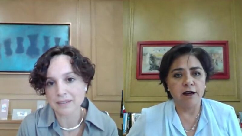 Subgobernadoras de banxico Galia Borja e Irene Espinosa Subgobernadoras de banxico Galia Borja e Irene Espinosa