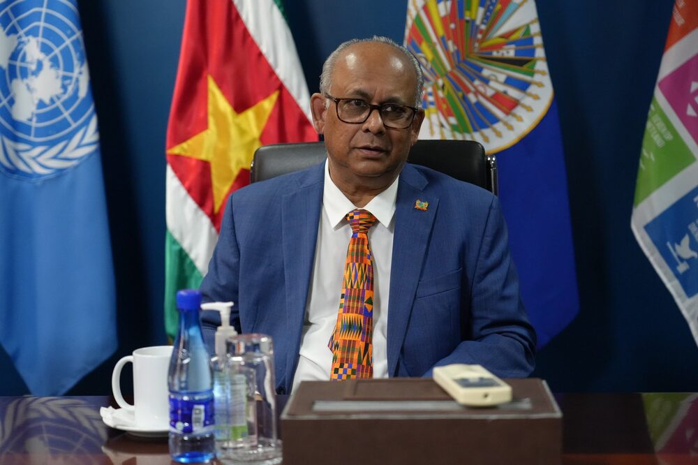 Albert Ramdin, secretario general de la Organización de Estados Americanos. Albert Ramdin, secretario general de la Organización de Estados Americanos.