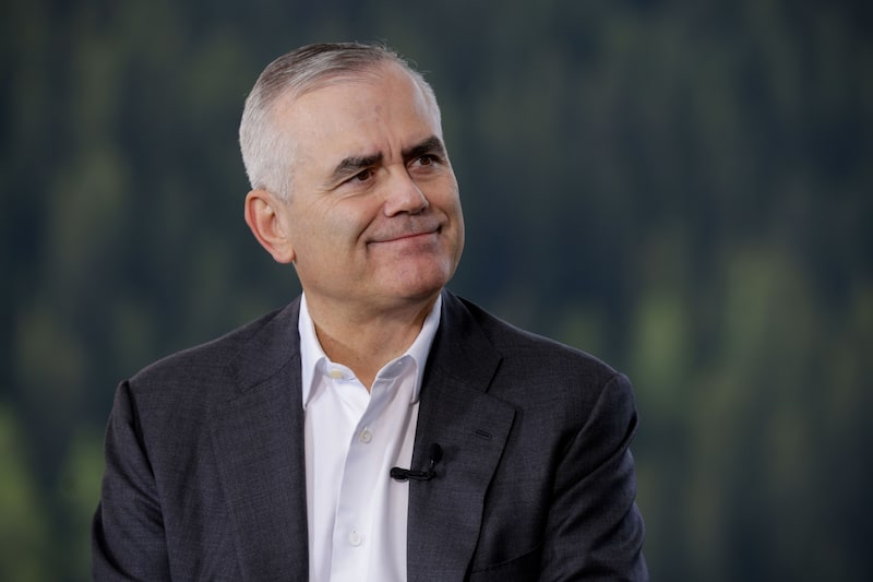 Thomas Gottstein, CEO de Credit Suisse Group AG, durante una entrevista con Bloomberg Television en la jornada inaugural del Foro Económico Mundial (FEM) en Davos, Suiza, el lunes 23 de mayo de 2022. Thomas Gottstein, CEO de Credit Suisse Group AG, durante una entrevista con Bloomberg Television en la jornada inaugural del Foro Económico Mundial (FEM) en Davos, Suiza, el lunes 23 de mayo de 2022.