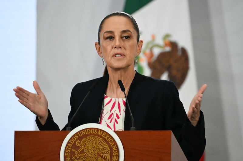Claudia Sheinbaum, presidenta de México. Claudia Sheinbaum, presidenta de México.