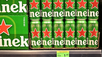 Heineken supera previsiones con un repunte de ventas en Asia y América Heineken supera previsiones con un repunte de ventas en Asia y América