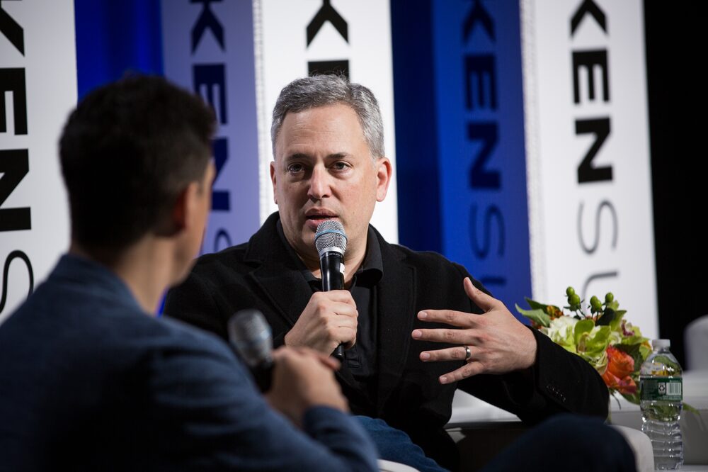 David Sacks, co-founder of Craft Ventures and former chief operating officer of PayPal. Inc, speaks during the Token Summit in New York, U.S., on Thursday, May 17, 2018. The Token Summit explores the economics, regulation and best practices around blockchain-based tokens, protocols, and crypto-assets. Photographer: Alex Flynn/Bloomberg David Sacks, co-founder of Craft Ventures and former chief operating officer of PayPal. Inc, speaks during the Token Summit in New York, U.S., on Thursday, May 17, 2018. The Token Summit explores the economics, regulation and best practices around blockchain-based tokens, protocols, and crypto-assets. Photographer: Alex Flynn/Bloomberg