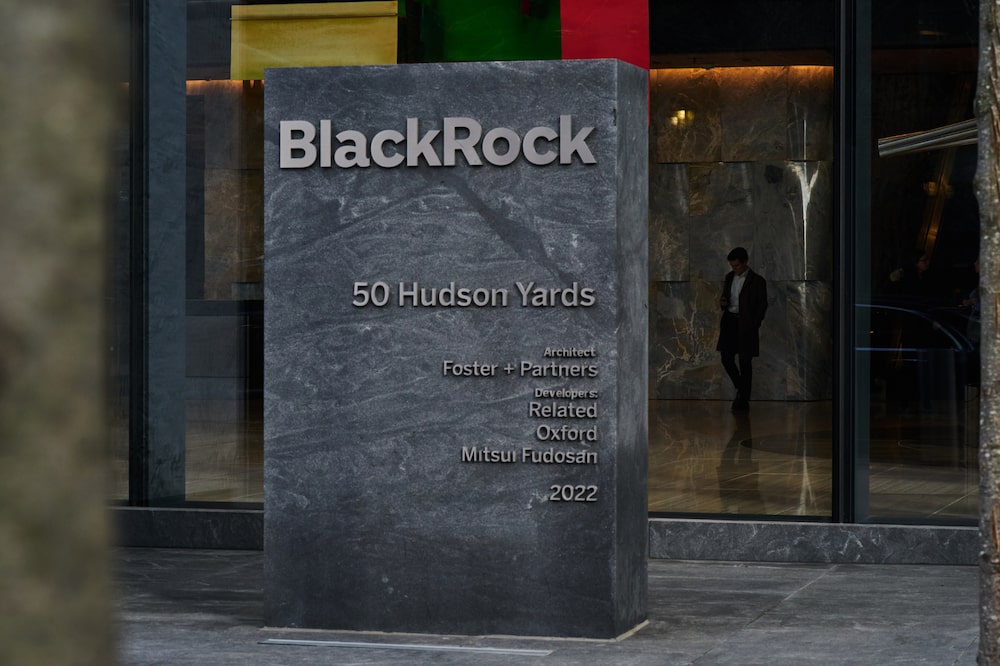 Sede central de BlackRock en Nueva York. Sede central de BlackRock en Nueva York.