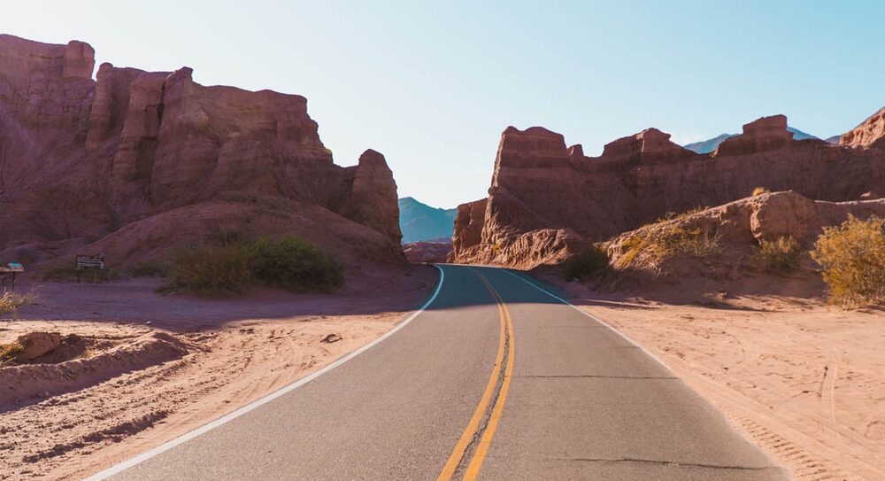 Las rutas salteñas ofrecen un paisaje único en Argentina Las rutas salteñas ofrecen un paisaje único en Argentina