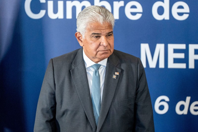 José Raúl Mulino, presidente de Panamá. José Raúl Mulino, presidente de Panamá.