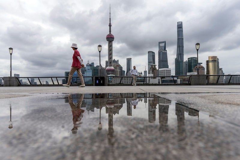 Distrito financeiro de Xangai: operação seria a primeira desse tipo realizada por um país latino-americano. (Foto: Qilai Shen/Bloomberg) Distrito financeiro de Xangai: operação seria a primeira desse tipo realizada por um país latino-americano. (Foto: Qilai Shen/Bloomberg)