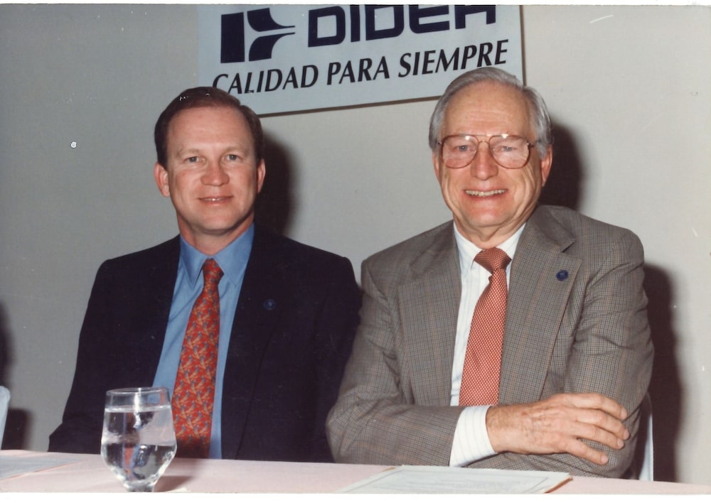 Ricardo Poma con su padre, Luis Poma (1915-1996). Ricardo Poma con su padre, Luis Poma (1915-1996).