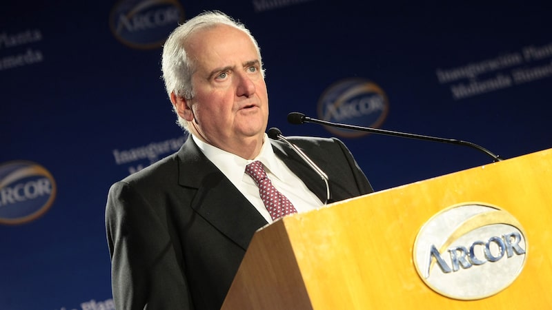 Luis Pagani dejará de ser presidente de Arcor este lunes. Luis Pagani dejará de ser presidente de Arcor este lunes.