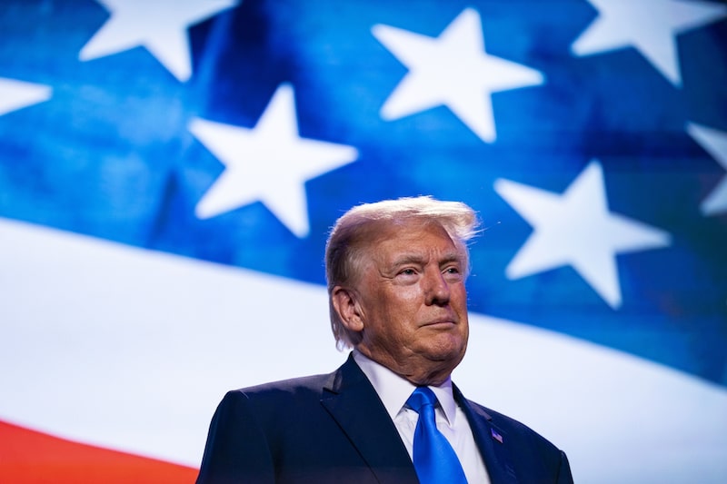 El expresidente Donald Trump El expresidente Donald Trump