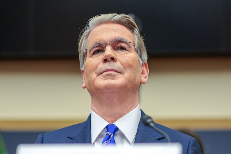 El secretario del Tesoro, Scott Bessent, declara durante una audiencia anual del Comité de Servicios Financieros de la Cámara de Representantes. El secretario del Tesoro, Scott Bessent, declara durante una audiencia anual del Comité de Servicios Financieros de la Cámara de Representantes.