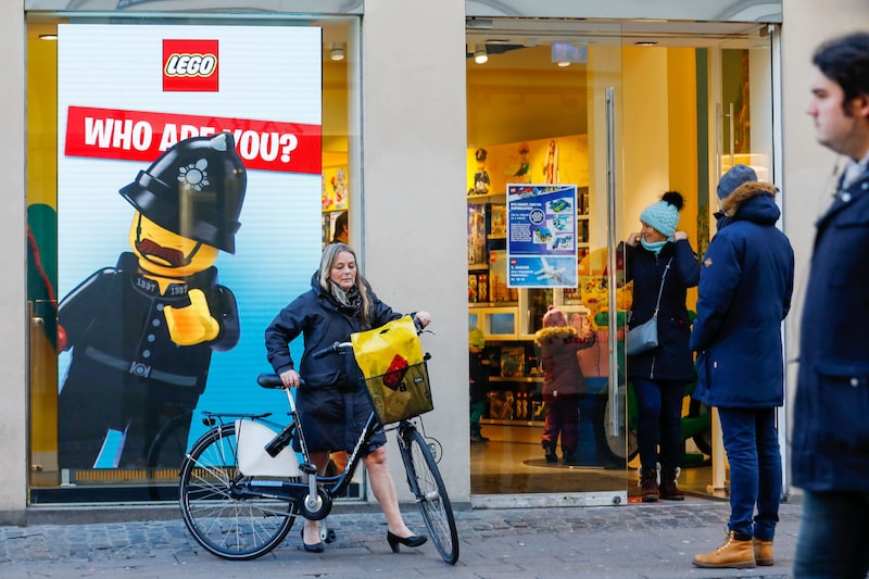 A Lego A/S store in Copenhagen.
Photographer: Luke MacGregor/Bloomberg A Lego A/S store in Copenhagen.
Photographer: Luke MacGregor/Bloomberg