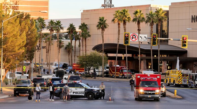 Cybertruck Explosion Outside Trump International Hotel Investigated For Terror Ties Cybertruck Explosion Outside Trump International Hotel Investigated For Terror Ties