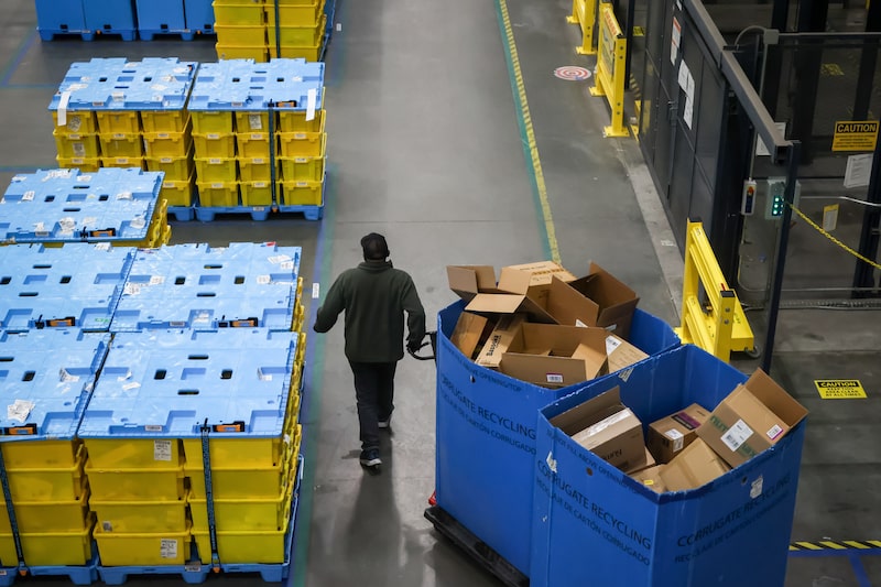Inside An Amazon Fulfillment Center On Cyber Monday Inside An Amazon Fulfillment Center On Cyber Monday