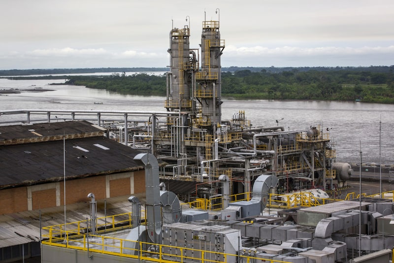 La refinería de Ecopetrol SA se encuentra en Barrancabermeja, Santander, Colombia, el viernes 20 de abril de 2018. La refinería de Ecopetrol SA se encuentra en Barrancabermeja, Santander, Colombia, el viernes 20 de abril de 2018.