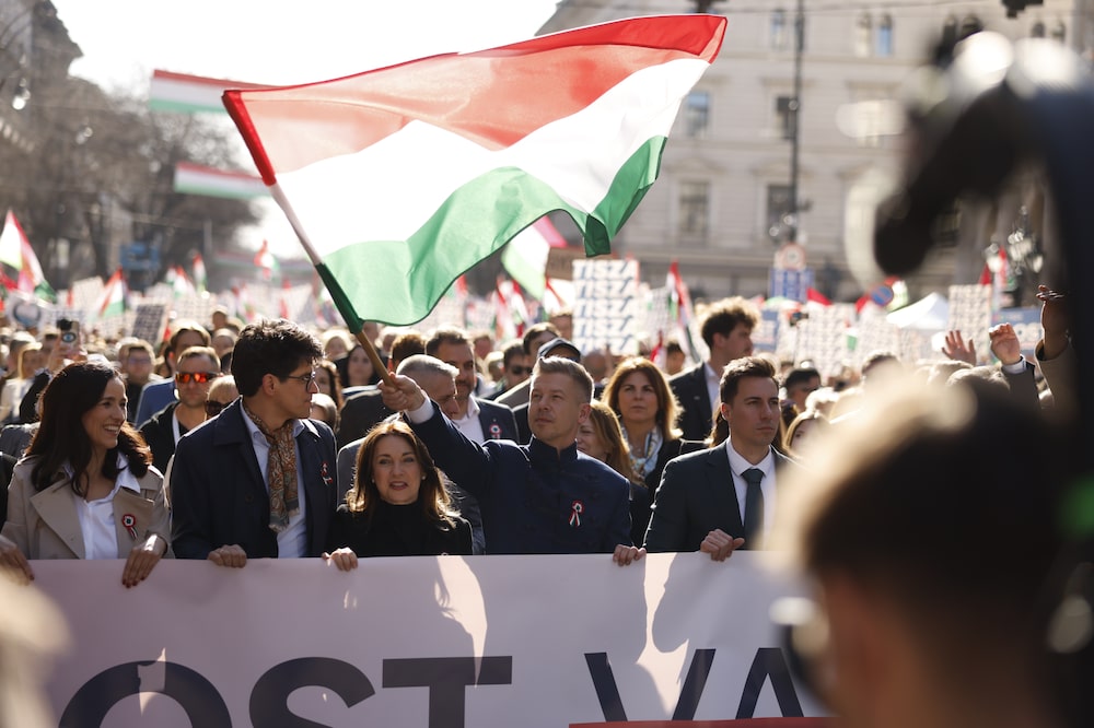 Prime Minister Viktor Orban and His Rival Amass Supporters for Pre-Election Showdown Prime Minister Viktor Orban and His Rival Amass Supporters for Pre-Election Showdown