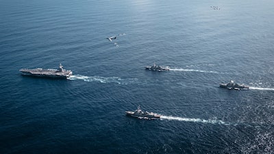 Trump acumula fuerzas en Medio Oriente y presiona a Irán por acuerdo nuclear Trump acumula fuerzas en Medio Oriente y presiona a Irán por acuerdo nuclear