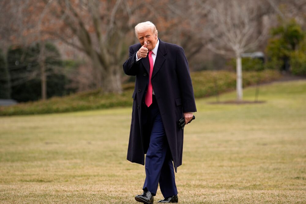 President Trump Returns To White House From Maryland President Trump Returns To White House From Maryland