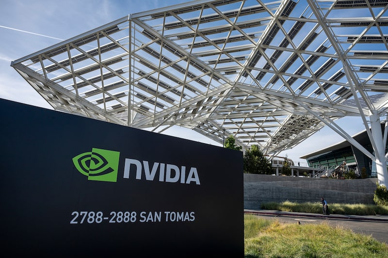 Sede de Nvidia Corp. en Santa Clara, California. Fotógrafo: David Paul Morris/Bloomberg. Sede de Nvidia Corp. en Santa Clara, California. Fotógrafo: David Paul Morris/Bloomberg.