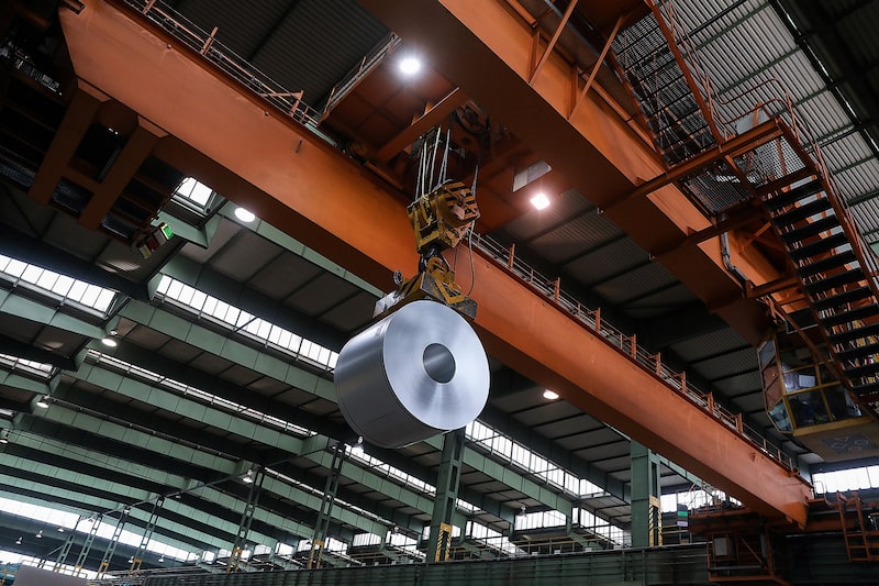 Fábricas de acero.
Fotógrafo: Krisztian Bocsi/Bloomberg Fábricas de acero.
Fotógrafo: Krisztian Bocsi/Bloomberg