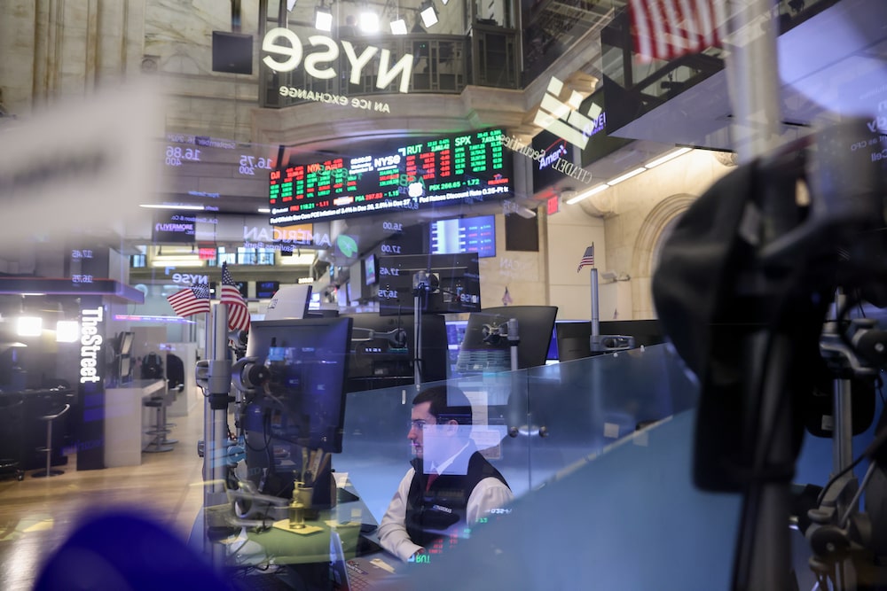 A trader works after a Federal Open Market Committee (FOMC) meeting on the floor of the New York Stock Exchange (NYSE) in New York, US, on Wednesday, Sept. 16, 2026. The Federal Reserve raised interest rates by a quarter percentage point and penciled in an additional hike later this year, steps aimed at containing inflation that will test Chairman Kevin Warshs relationship with President Donald Trump. Photographer: Michael Nagle/Bloomberg A trader works after a Federal Open Market Committee (FOMC) meeting on the floor of the New York Stock Exchange (NYSE) in New York, US, on Wednesday, Sept. 16, 2026. The Federal Reserve raised interest rates by a quarter percentage point and penciled in an additional hike later this year, steps aimed at containing inflation that will test Chairman Kevin Warshs relationship with President Donald Trump. Photographer: Michael Nagle/Bloomberg