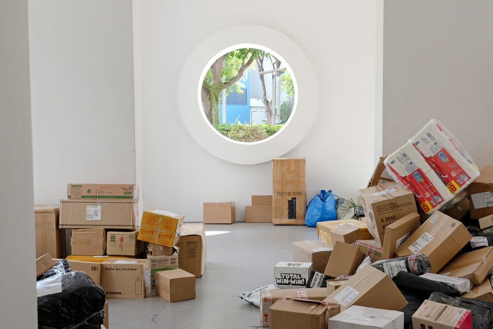 A SPX Express usa a infraestrutura existente de habitação pública de Singapura, que abriga mais de 80% da população (Foto: Aparna Nori/Bloomberg)
A SPX Express usa a infraestrutura existente de habitação pública de Singapura, que abriga mais de 80% da população (Foto: Aparna Nori/Bloomberg)