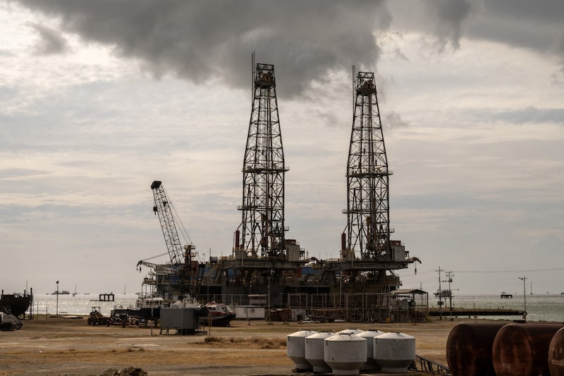 En la imagen se ven plataformas petrolíferas en Cabímas, Venezuela. Foto: Maryorin Méndez/AFP/Getty Images En la imagen se ven plataformas petrolíferas en Cabímas, Venezuela. Foto: Maryorin Méndez/AFP/Getty Images