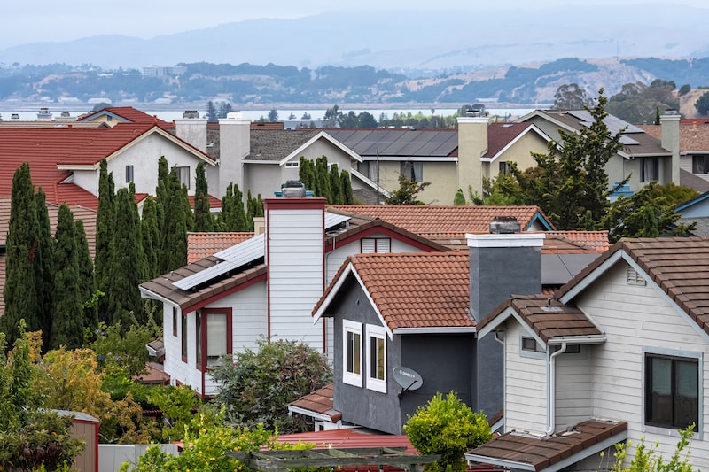 Houses In California Ahead Of Existing Home Sales Figures Houses In California Ahead Of Existing Home Sales Figures