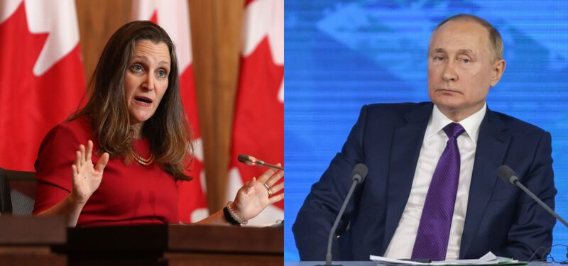 Canadá señala a los tecnócratas que responden a Putin de colaborar con crímenes de guerra Canadá señala a los tecnócratas que responden a Putin de colaborar con crímenes de guerra