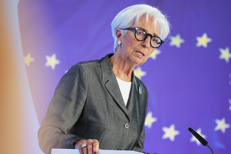 Christine Lagarde, presidente do BCE, alertou para o risco de a Europa ficar para trás no avanço da inteligência artificial Christine Lagarde, presidente do BCE, alertou para o risco de a Europa ficar para trás no avanço da inteligência artificial