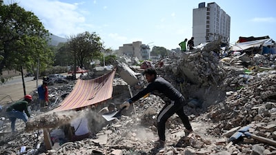 Sube a más de 5.000 la cifra de muertos por los terremotos en Venezuela Sube a más de 5.000 la cifra de muertos por los terremotos en Venezuela