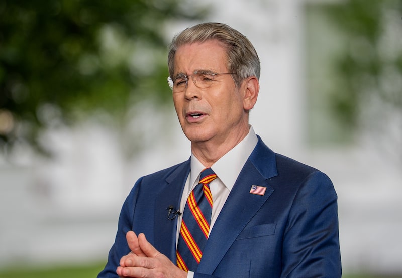 Treasury Secretary Scott Bessent Speaks To Reporters Outside The White House. Treasury Secretary Scott Bessent Speaks To Reporters Outside The White House.