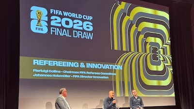 Árbitro ‘Robocop’: FIFA terá IA e ‘RefCam’ na Copa de 2026 e estuda VAR em escanteio Árbitro ‘Robocop’: FIFA terá IA e ‘RefCam’ na Copa de 2026 e estuda VAR em escanteio