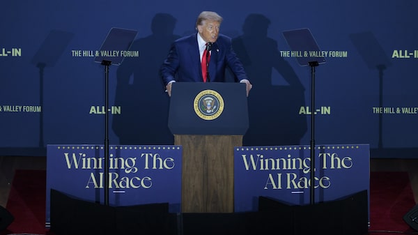 Trump llama “engaño” a la advertencia del CEO de Anthropic de que la IA destruiría a la humanidad Trump llama “engaño” a la advertencia del CEO de Anthropic de que la IA destruiría a la humanidad
