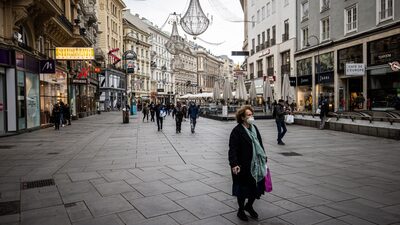 Áustria encerra lockdown para não vacinados na próxima segunda Áustria encerra lockdown para não vacinados na próxima segunda