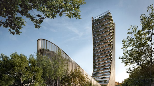 Com prédio como ‘escultura’, Benx vê potencial para apartamento de até R$ 180 mi Com prédio como ‘escultura’, Benx vê potencial para apartamento de até R$ 180 mi