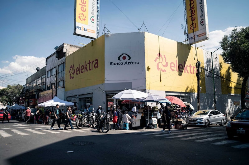 Una tienda Elektra en Ciudad de México. Una tienda Elektra en Ciudad de México.