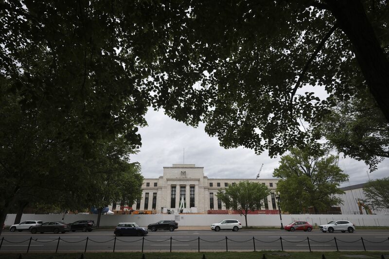 El edificio de la Reserva Federal aparece el 2 de mayo de 2023 en Washington, DC. El edificio de la Reserva Federal aparece el 2 de mayo de 2023 en Washington, DC.