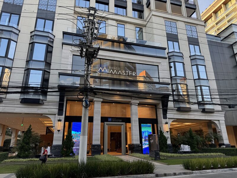 Sede do Banco Master, em São Paulo Sede do Banco Master, em São Paulo