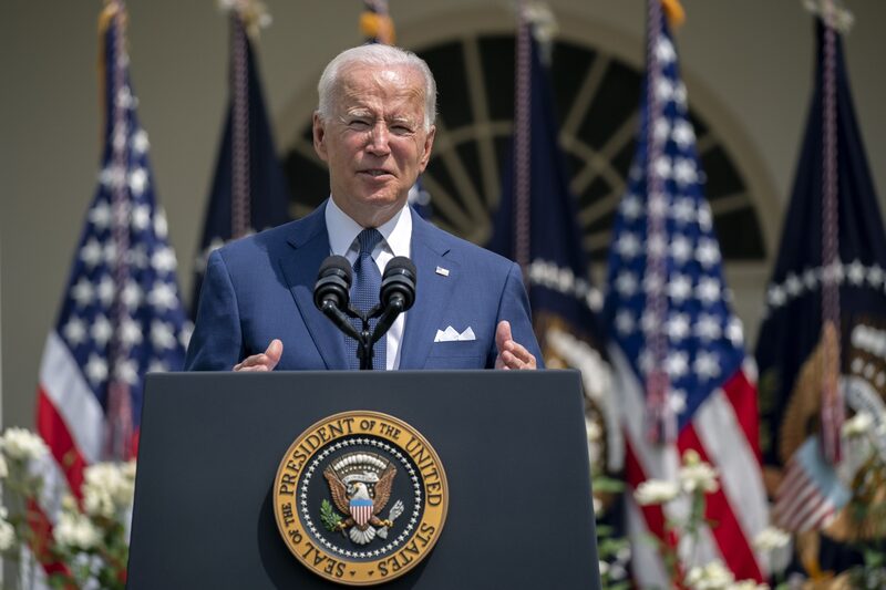 El presidente de los Estados Unidos, Joe Biden El presidente de los Estados Unidos, Joe Biden