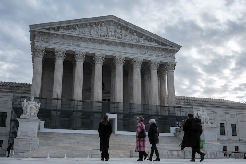 La Corte Suprema de Estados Unidos en Washington. Fotógrafo: Kent Nishimura/Bloomberg. La Corte Suprema de Estados Unidos en Washington. Fotógrafo: Kent Nishimura/Bloomberg.