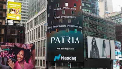 Patria traça meta de US$ 150 bilhões e mira top 30 global com aquisições no exterior Patria traça meta de US$ 150 bilhões e mira top 30 global com aquisições no exterior