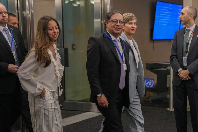 Gustavo Petro llega a Naciones Unidas Gustavo Petro llega a Naciones Unidas