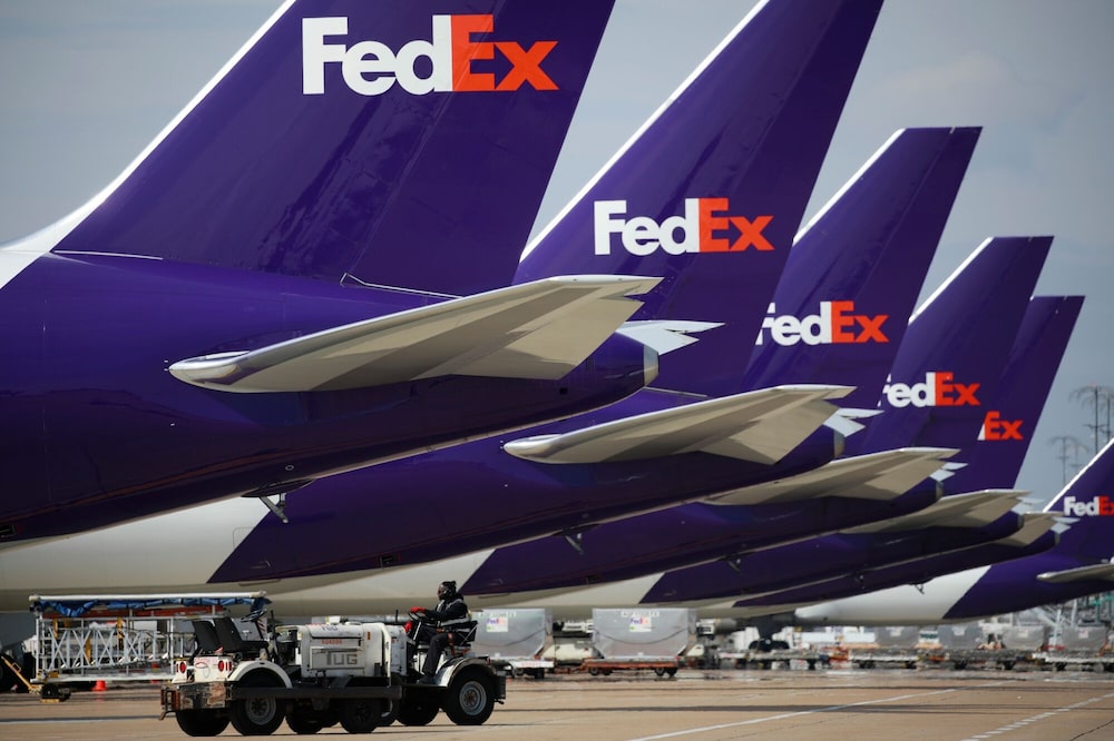 Aviones de carga de FedEx. Aviones de carga de FedEx.