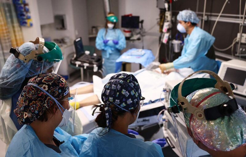 Médicos en un hospital de Lousiana Médicos en un hospital de Lousiana