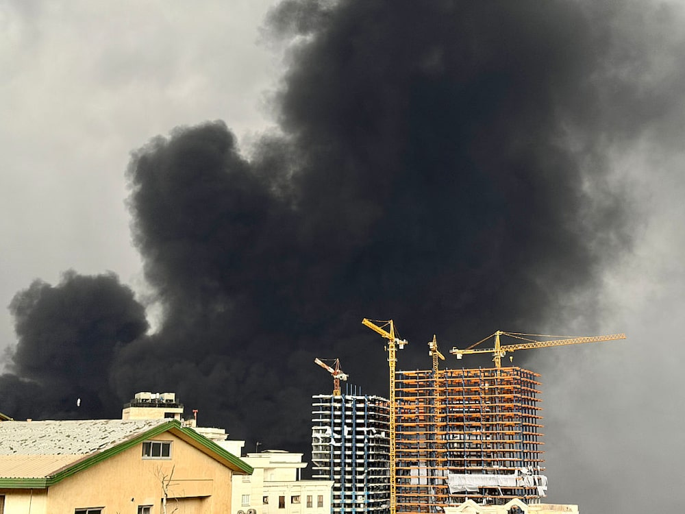 TEHRAN, IRAN - MARCH 8: Smoke billows after airstrikes on oil depots on March 8, 2026 in Tehran, Iran. The United States and Israel continued their joint attack on Iran that began on February 28. Iran retaliated by firing waves of missiles and drones at Israel, and targeting U.S. allies in the region. (Photo by Majid Saeedi/Getty Images) TEHRAN, IRAN - MARCH 8: Smoke billows after airstrikes on oil depots on March 8, 2026 in Tehran, Iran. The United States and Israel continued their joint attack on Iran that began on February 28. Iran retaliated by firing waves of missiles and drones at Israel, and targeting U.S. allies in the region. (Photo by Majid Saeedi/Getty Images)