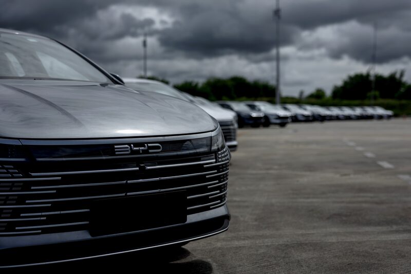 Carros da BYD no Porto de Suape Carros da BYD no Porto de Suape